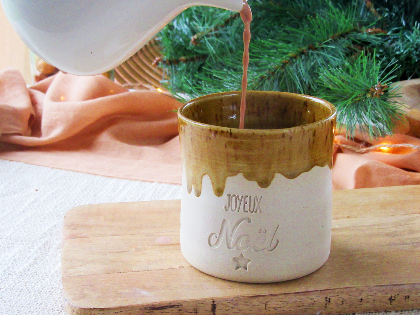 mug en grès "Joyeux Noël"